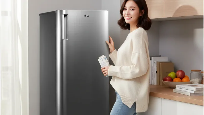 10倍蝦幣回饋 LG樂金 191L智慧變頻冰箱 GN-Y200SV 實際使用情境照 — 變頻冰箱推薦
