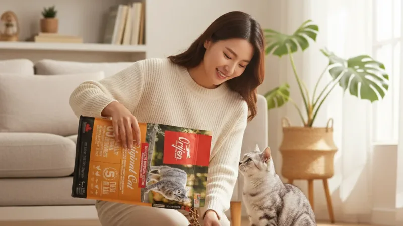 Orijen 歐睿健 再 1kg ️鮮雞愛貓無榖貓飼料5.4 使用情境