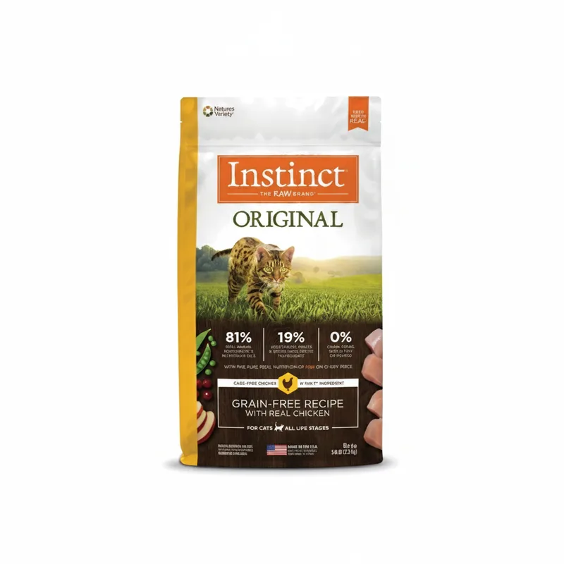 免睏 原點 貓飼料 雞肉無穀 11磅(5kg) (27/5) 貓糧 寵物飼料 Instinct 雞肉凍乾 商品圖片