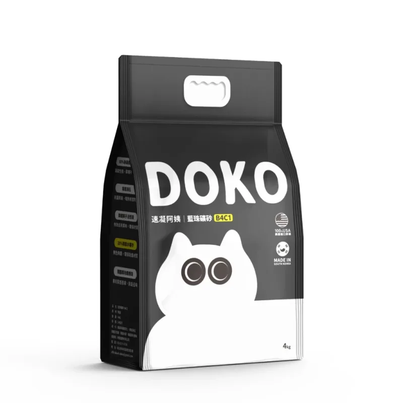 DOKO 藍珠礦砂 4包16kg 產品特寫