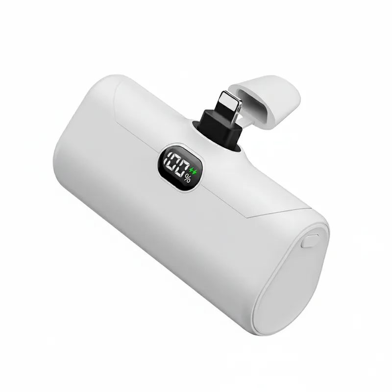 有標示Ｗh+3C 可上飛機 加長版 口袋行動電源 5000mAh 迷你膠囊行動電源 行充 直插式行動電源 支持安卓蘋果