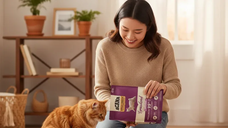 嘟比寵物 愛肯拿ACANA 貓飼料全品項 無穀貓飼料 低gi貓飼料 貓糧 實際使用情境照 — 貓飼料推薦