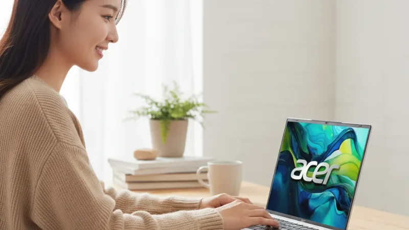 Acer宏碁 Aspire Lite 使用情境示意