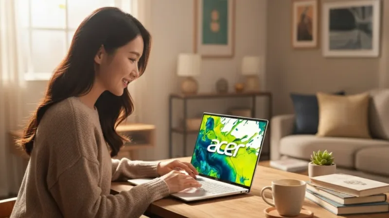 Acer宏碁 Swift Lite 使用情境示意
