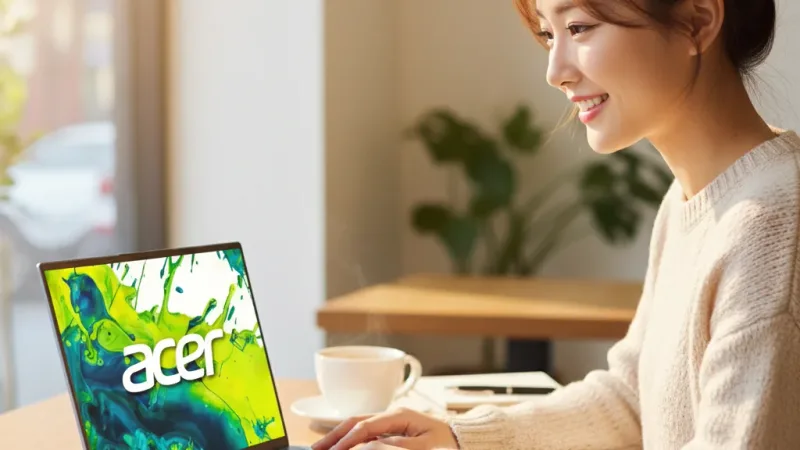 Acer宏碁 Swift SFL14-41M-R1MR AMD R5-240 32G 512GB 輕薄筆電 使用情境示意圖 — Acer 筆記型電腦推薦
