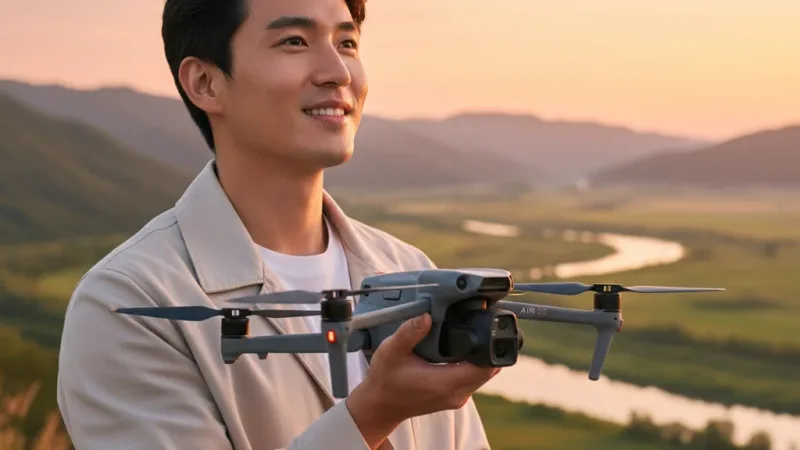【DJI】 Air 3S 空拍機/無人機 ｜1 英吋主鏡頭｜低光全向避障 實際使用情境照 — DJI大疆空拍機推薦