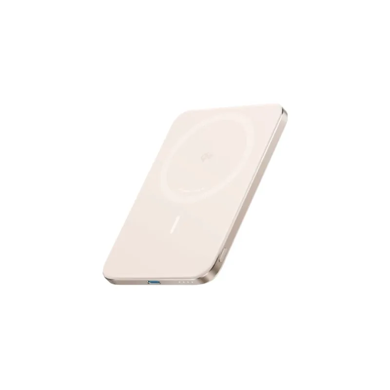 旗艦 旋風登場 ANKER 授權 A1665 超薄磁吸行動電源 5000mAh Qi2 極致輕薄 雙倍速 一貼即 商品圖片