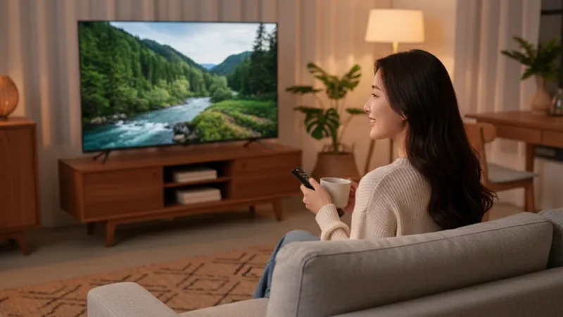 AOC 55型 4K QD MiniLED 120Hz 使用情境