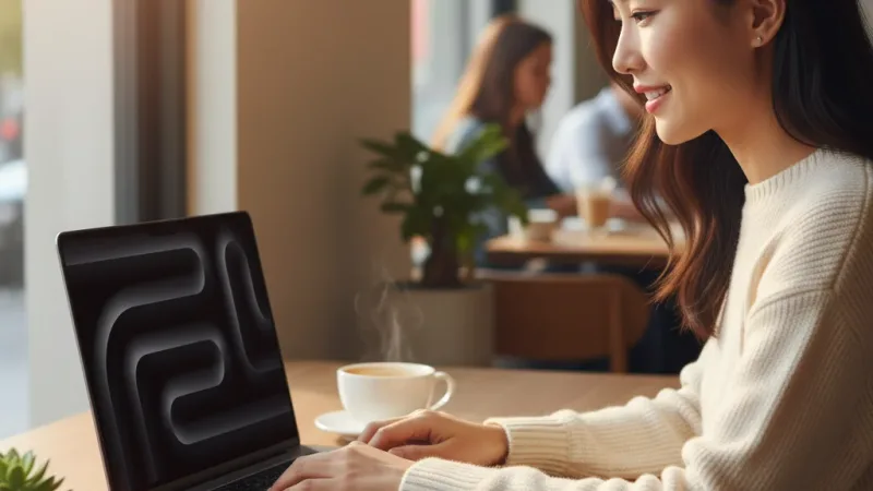 Apple MacBook Pro 使用情境示意