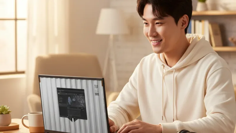 升級ASUS TUF Gaming A16 FA608PP 華碩電競筆電 使用情境示意圖 — 筆記型電腦推薦