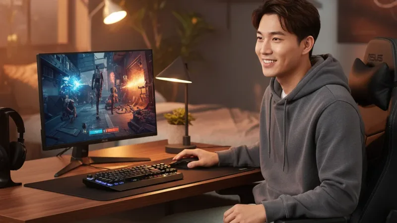 ASUS 華碩 TUF Gaming VG27AQ5A 使用情境