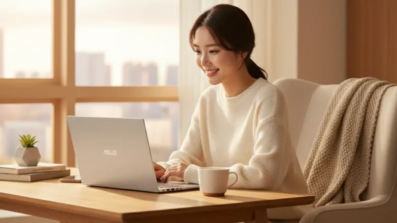 升級ASUS華碩 Vivobook S16 S3607VA 輕薄高效筆電 使用情境示意圖 — 筆記型電腦推薦
