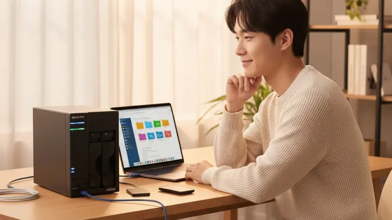 ASUSTOR 華芸 AS6702T v2 NAS 使用情境