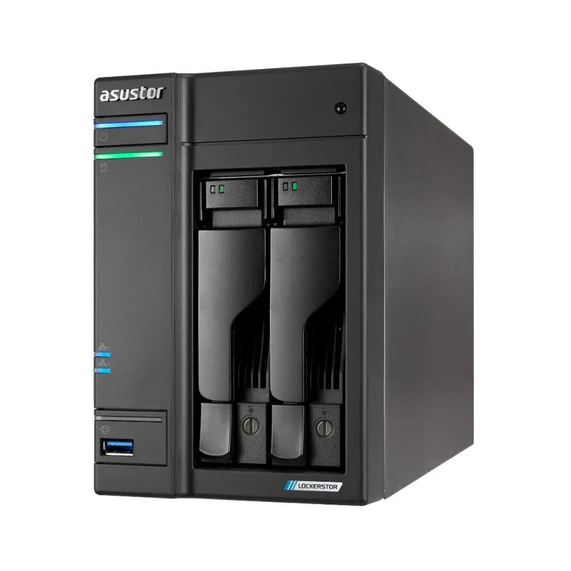 【買就送ASW205T】ASUSTOR 華芸 AS6702T v2 NAS 2Bay Intel 4G 網路儲存伺服器