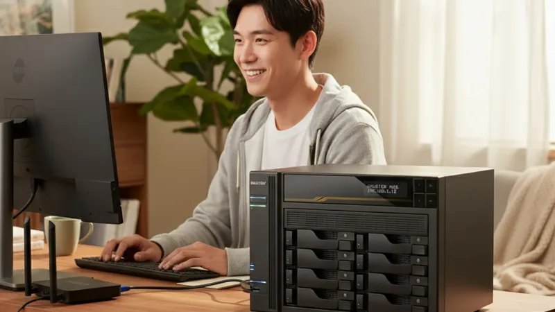 ASUSTOR華芸AS6808T 8Bay 使用情境