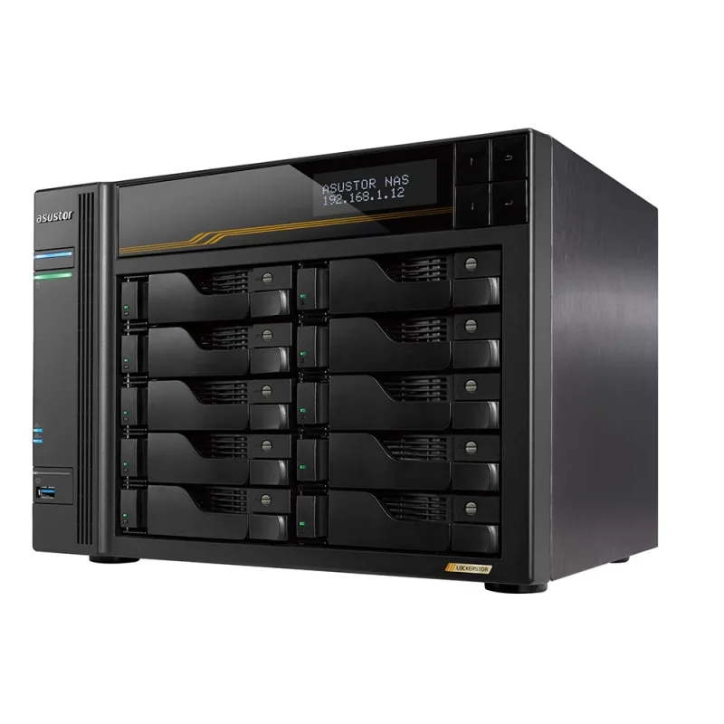 【買就送AS-T10G2】ASUSTOR華芸AS6810T 10Bay NAS網路儲存伺服器 商品圖片