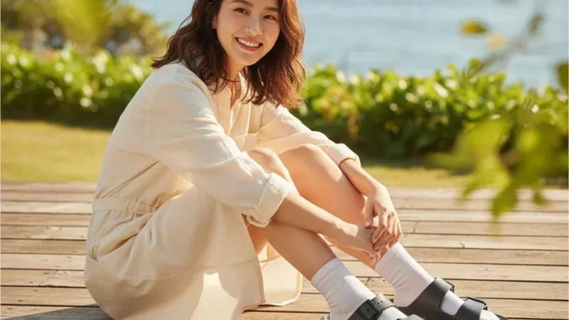 BIRKENSTOCK 勃肯 / Arizona / EVA/窄版/鐵灰色 實際使用情境照 — BIRKENSTOCK 勃肯涼鞋推薦