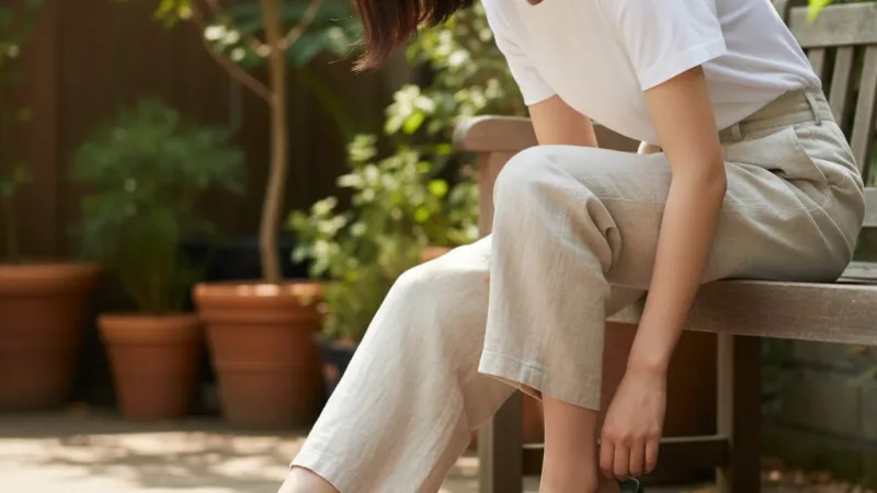 BIRKENSTOCK 勃肯/Arizona/EVA/窄版 / 橄欖綠 實際使用情境照 — BIRKENSTOCK 勃肯涼鞋推薦