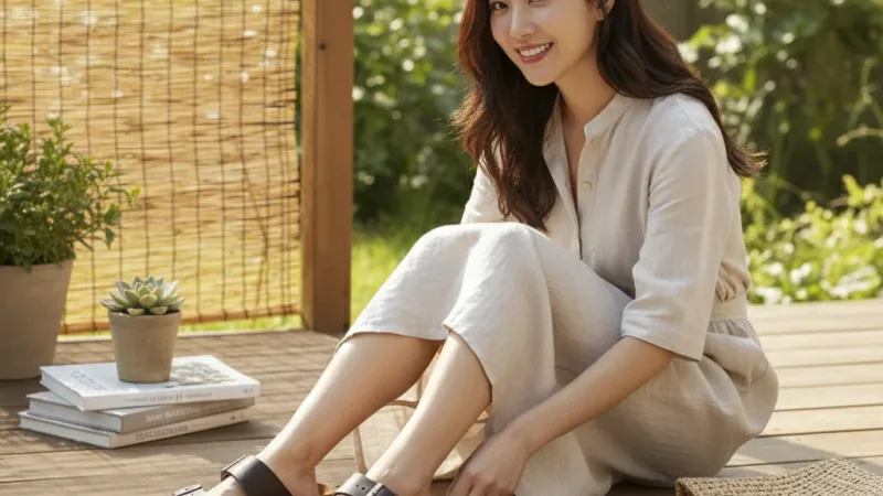 BIRKENSTOCK 勃肯 / Arizona／真皮／咖啡色 實際使用情境照 — BIRKENSTOCK 勃肯涼鞋推薦