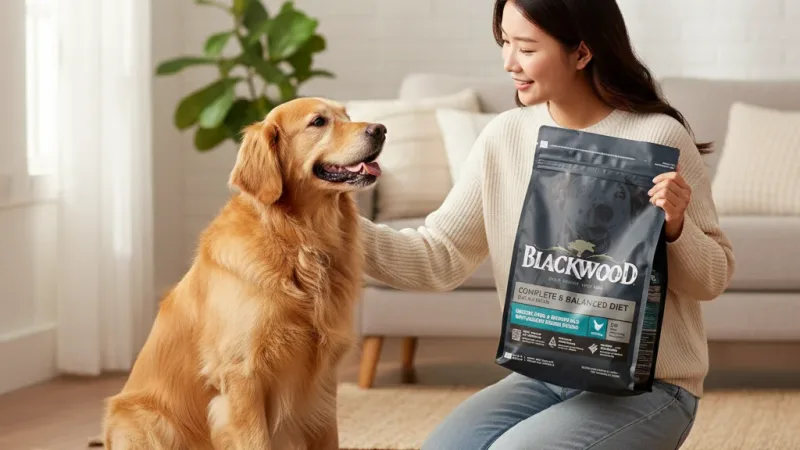 🚛快速到貨【大尾巴】柏萊富 Blackwood 狗飼料 全系列犬糧 幼犬 成犬 全齡犬【4.5lb/10lb】小包 實際使用情境照 — 狗飼料推薦