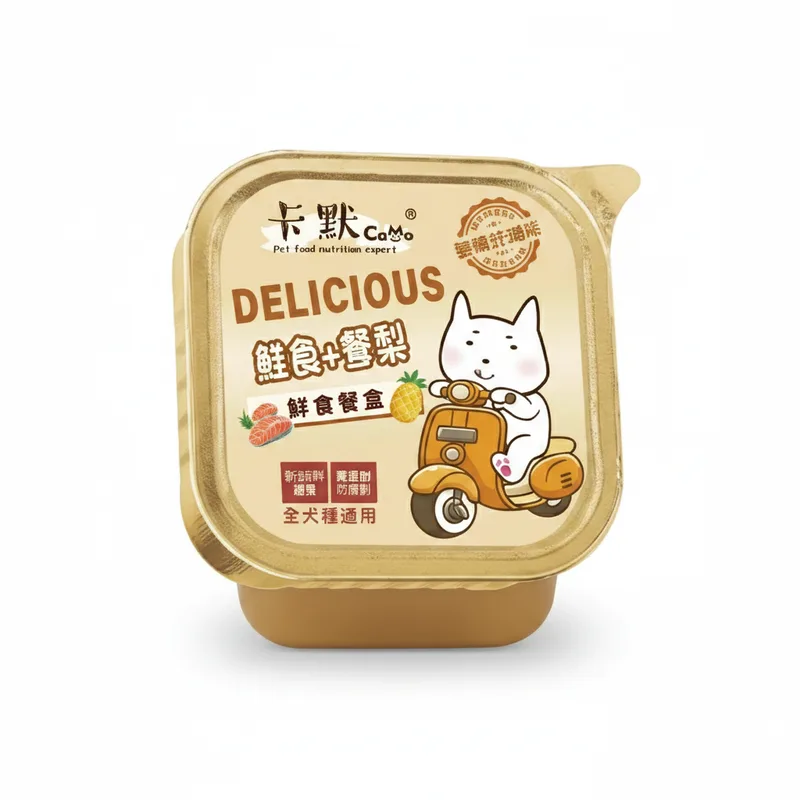 嘟比寵物 卡默CAMO 鮮食犬餐盒 狗餐盒 主食餐盒 狗罐頭 主食罐 100g 商品圖片