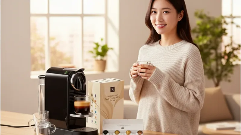 【Nespresso】CitiZ 膠囊咖啡機(贈咖啡組) & 品味經典探索禮盒120顆(贈品牌禮二選一) 實際使用情境照 — Nespresso膠囊咖啡機推薦