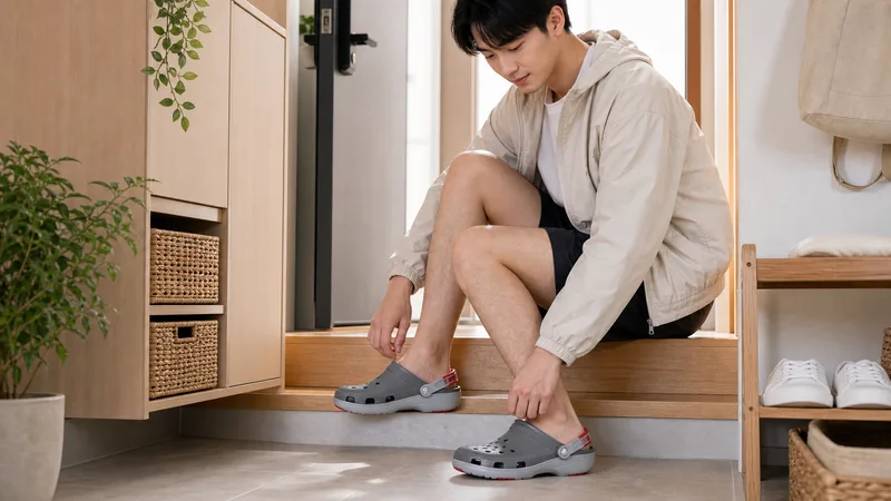 Crocs卡駱馳 (中性鞋)在生活中的使用情境
