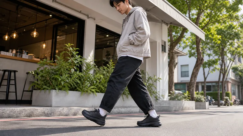 Crocs卡駱馳 (中性鞋) Echo Surge 波波光束鞋 Sneaker 運動鞋 -210079 實際使用情境照 — Crocs 洞洞鞋推薦