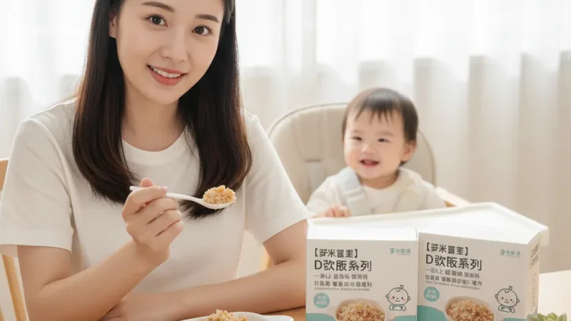 【芽米寶貝】D炊飯系列 (150克x2盒) 一歲以上 低鈉 微調味 副食品 寶寶粥 寶寶炊飯 寶寶燴料 寶寶米餅 實際使用情境照 — 寶寶粥推薦