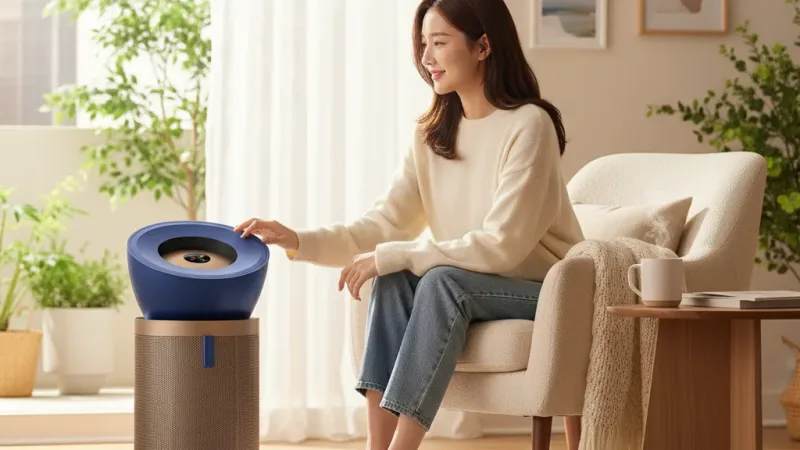 領券回饋 Dyson Purifier Big+Quiet 強效極靜甲醛偵測空氣清淨機 BP04 實際使用情境照 — 空氣清淨機推薦