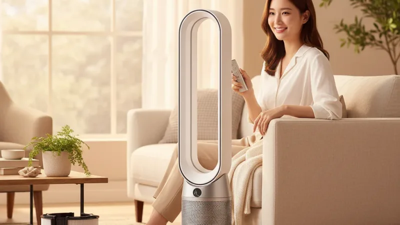 Dyson Purifier Cool 二合一空氣清淨機 TP07 【限量福利品】領蝦皮券再折 1年保固 實際使用情境照 — dyson戴森空氣清淨機推薦
