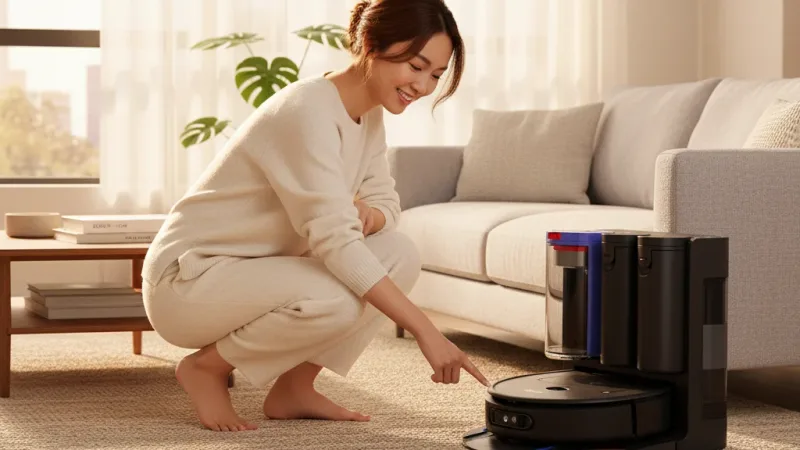 Dyson Spot+Scrub Ai 掃拖機器人 (聊聊專屬賣場) 實際使用情境照 — 掃拖機器人推薦