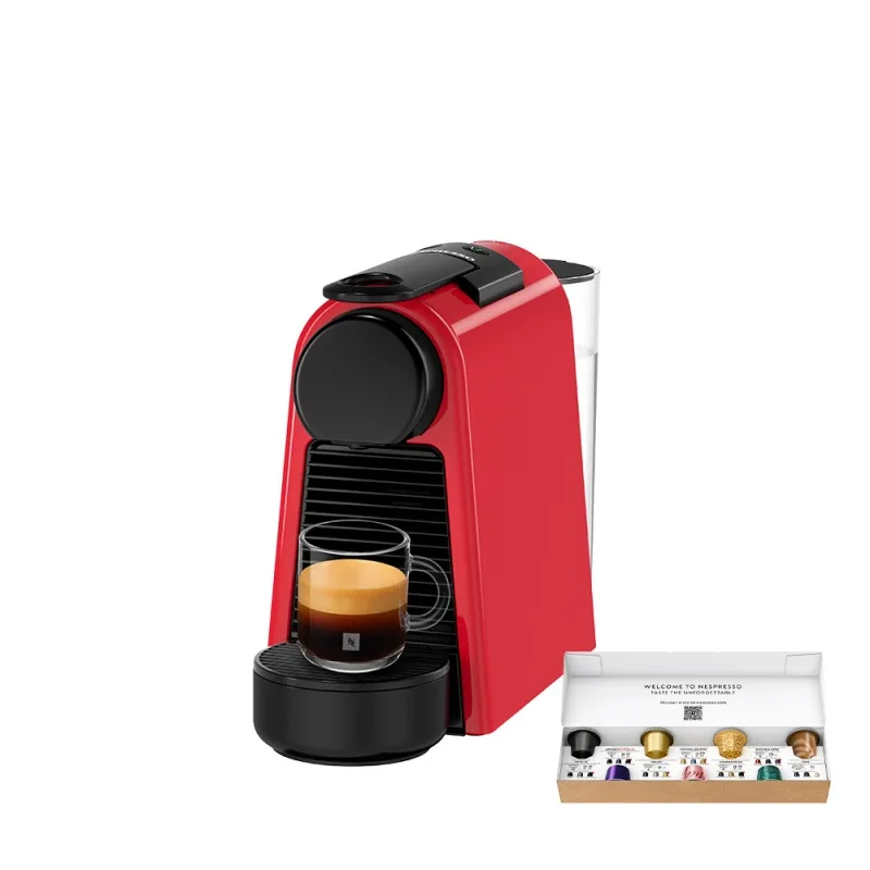 【Nespresso】膠囊咖啡機 Essenza Mini (四色任選) (贈咖啡組)