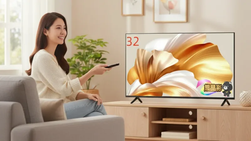 家用三年保固 數位王 FHD 32吋在生活中的使用情境