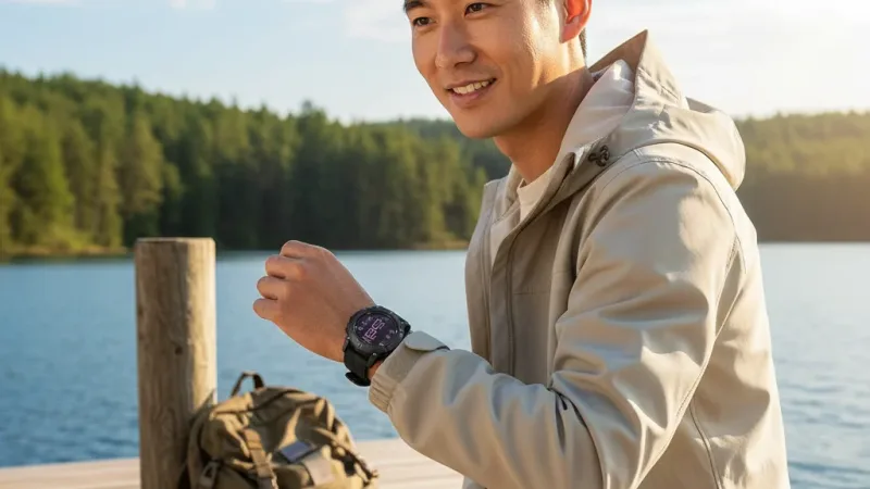 GARMIN Descent G2 Amoled 進階GPS潛水電腦錶 實際使用情境照 — GARMIN運動手錶推薦