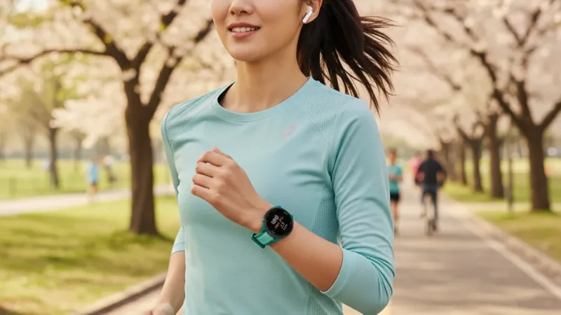 GARMIN Forerunner 165 Music GPS智慧心率進階跑錶 實際使用情境照 — GARMIN運動手錶推薦