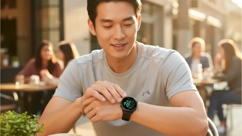 GARMIN Forerunner 970 GPS 全方位鐵人運動錶 實際使用情境照 — GARMIN運動手錶推薦