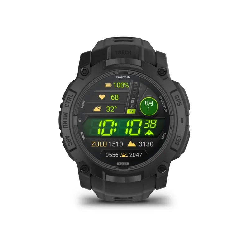 GARMIN Instinct 3 Amoled 本我系列GPS腕錶 50mm 戰術版 商品圖片