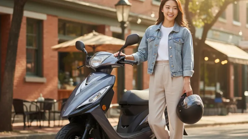光陽 GP 125 USB版 碟煞 使用情境示意