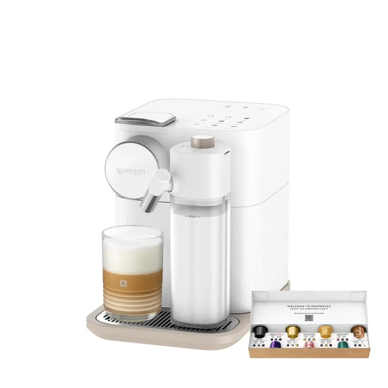 【Nespresso】膠囊咖啡機Gran Lattissima 清新白 (贈咖啡組) 商品圖片