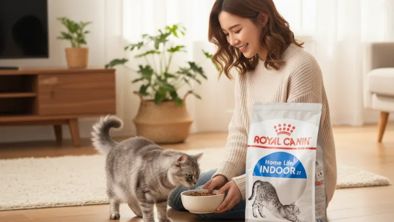 💖🐱 皇家 IN27 室內成貓 10KG / 10公斤 貓飼料 貓糧 成貓飼料 室內貓 皇家貓飼料 實際使用情境照 — 貓飼料推薦