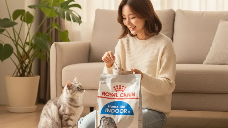 現貨🌻快速出貨🎖️皇家 IN27 室內成貓 10KG / 10公斤 貓飼料 貓糧 成貓飼料 室內貓 成貓 實際使用情境照 — 貓飼料推薦