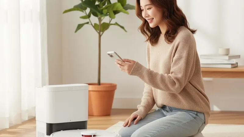 美國iRobot Roomba 105 Combo 自動集塵掃拖機器人 總代理保固1+1年-官方旗艦店 實際使用情境照 — 掃拖機器人推薦