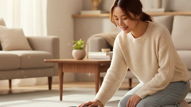 美國iRobot Roomba 205 Combo 內建集塵壓縮掃拖機器人 極夜黑 保固1+1年- 店 實際使用情境照 — 掃地機器人推薦