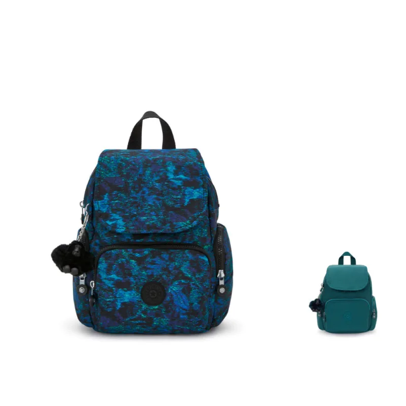 Kipling『猴子包』掀蓋拉鍊後背包-CITY ZIP MINI(多款任選)FW25L3 商品圖片
