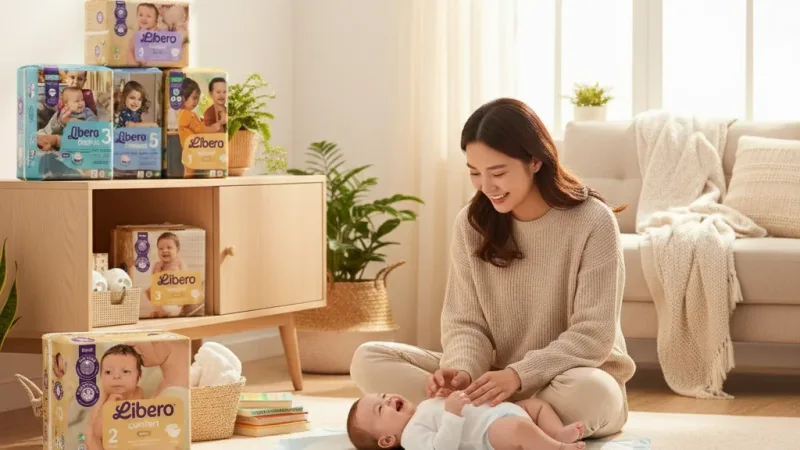 Libero 麗貝樂 Comfort黏貼在生活中的使用情境