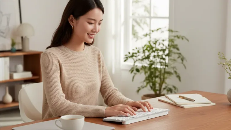 Logitech 羅技 MX Keys S 無線智能鍵盤 使用情境