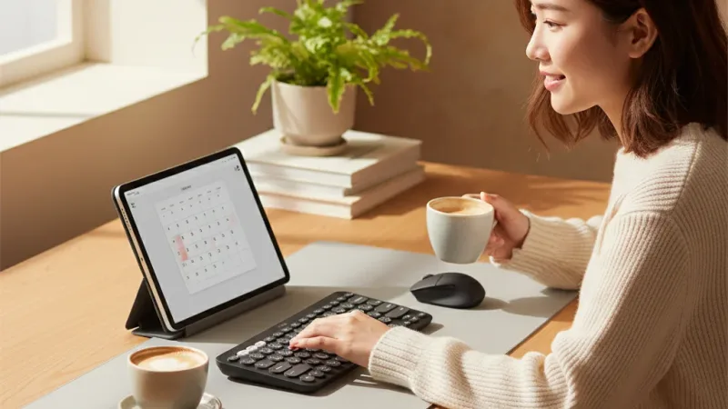 Logitech 羅技 Pebble K380S 使用情境