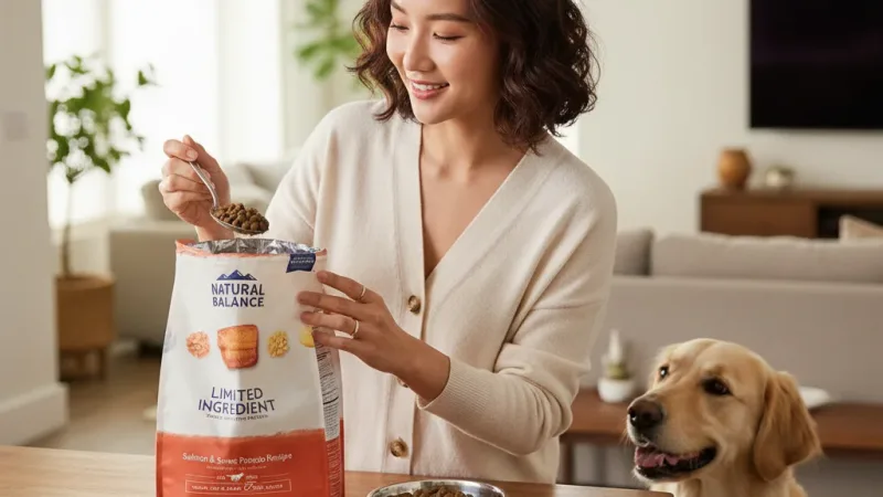 NB低敏無穀寵物乾糧 美國 ( 由 代開) 飼料 狗飼料 狗乾糧 實際使用情境照 — 狗飼料推薦