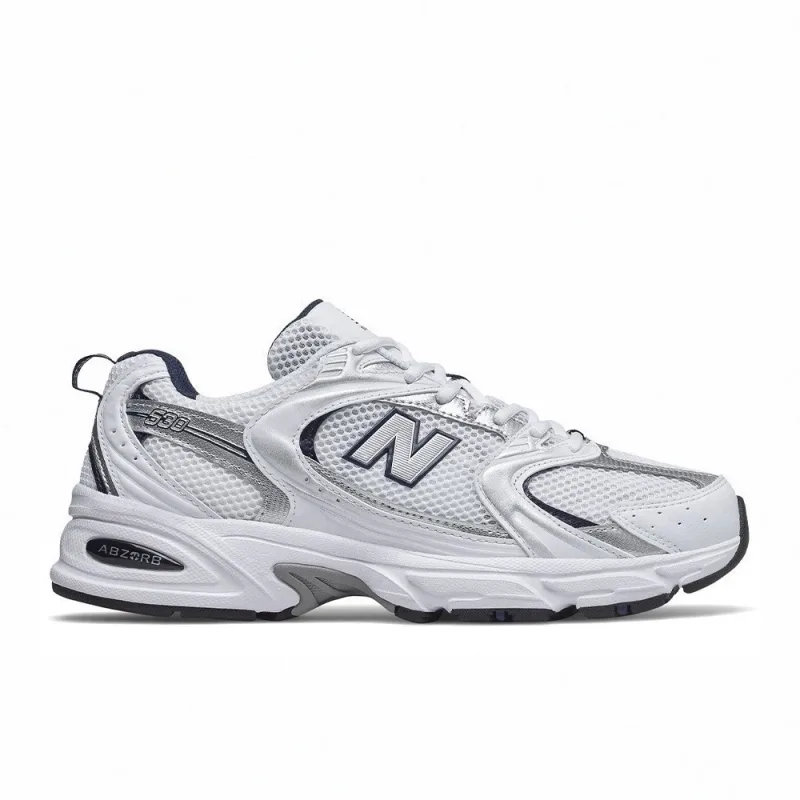 【New Balance】 NB 復古運動鞋_中性_白銀_MR530SG-D楦 530